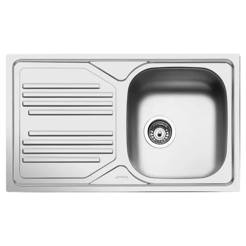SMEG LYP861S Virtuvės plautuvė 154x860x500 mm image 1