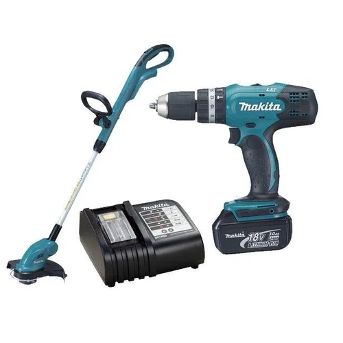 Makita DLX2114S žoliapjovė ir suktuvas image 1