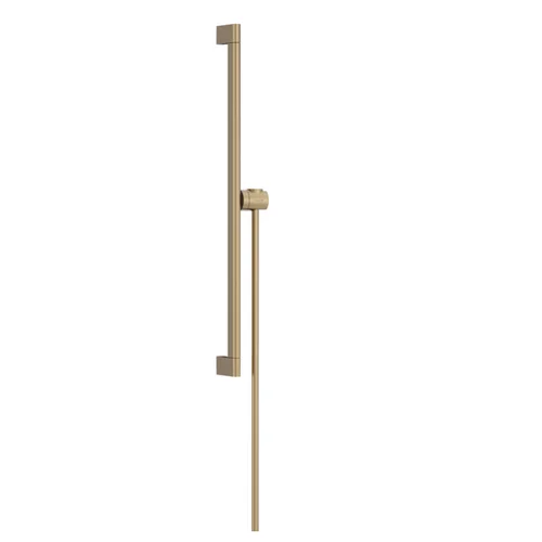 Hansgrohe Unica S Puro 65 cm šlifuotos bronzos dušo stovas image 1