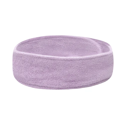 Violetinė frotinė kosmetologinė galvos juosta image 1