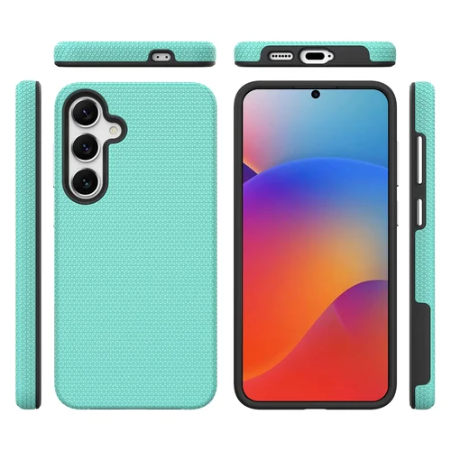 Dėklas Perfectionists Triangle Case Samsung A556 A55 5G Žalias image 3
