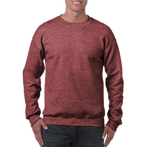 Gildan 18000 vyriškas džemperis XL Heather Sport Dark Maroon image 3