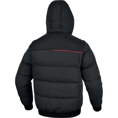 DELTAPLUS RANDERS2 2 viename pūkinė striukė su nuimamomis rankovėmis - 3XL, Juoda image 2