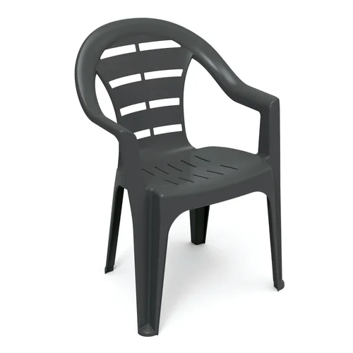 Lauko krėslas, juoda, 54 cm x 56 cm x 81 cm image 1