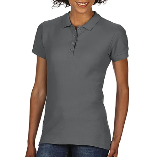 Gildan 64800L Moteriški polo marškinėliai trumpomis rankovėmis - S, Charcoal image 2