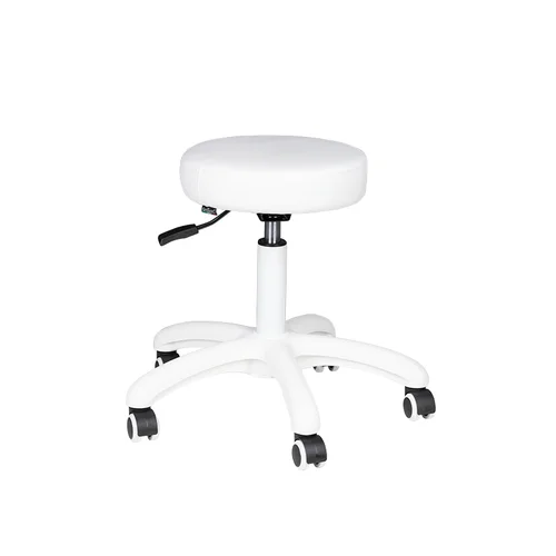 Activeshop AM-303-2 kosmetologinė kėdutė, balta image 1