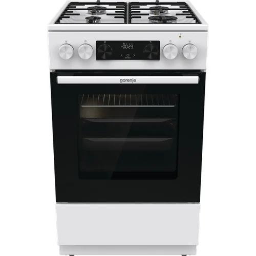 Gorenje G600 GK5C42WH dujinė viryklė su elektrine orkaitė image 1