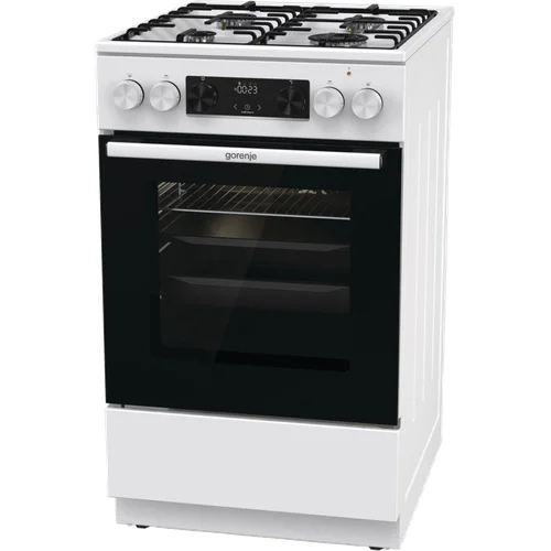 Gorenje G600 GK5C42WH dujinė viryklė su elektrine orkaitė image 2