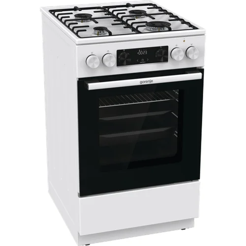 Gorenje G600 GK5C42WH dujinė viryklė su elektrine orkaitė image 3