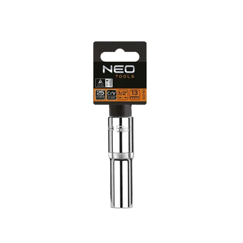 NEO 1/2" ilga dvylikakampė galvutė 13 mm image 2