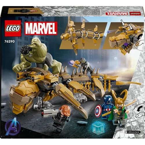 LEGO® Marvel 76290 Keršytojai prieš Leviataną, 347 dalių image 2