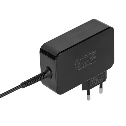 Kruger&Matz universalus 90W juodos spalvos nešiojamojo kompiuterio įkroviklis image 3