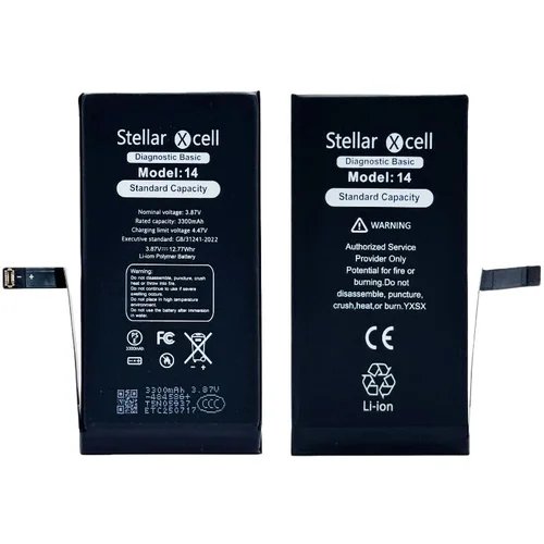StellarXcell Diagnostic Akumuliatorius Apple iPhone 14 3280mAh image 2