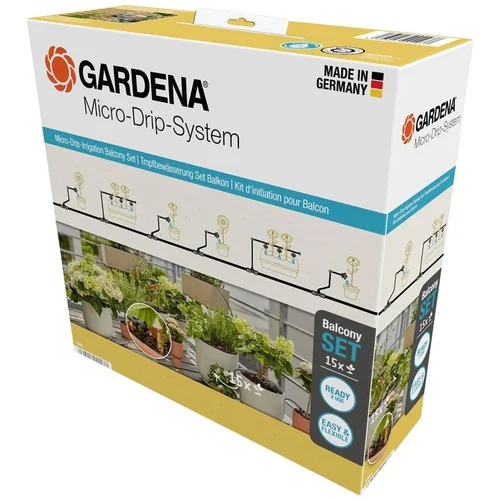 Gardena Micro Drip System Balcony 38 vnt image 1