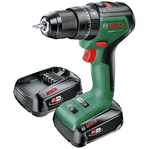 Bosch UniversalImpact 18V-60 smūginis gręžtuvas su 2x2,0 Ah image 1