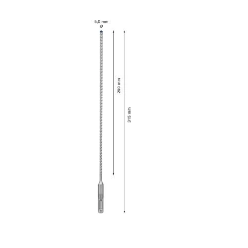 Bosch SDS-plus grąžtas gelžbetoniui 2608900063 5x250x315 mm image 3