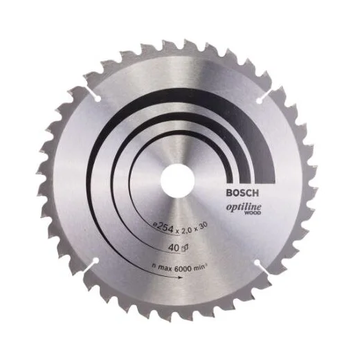 Bosch Optiline Wood Pjovimo diskas 160x20 mm 2608641172 image 1