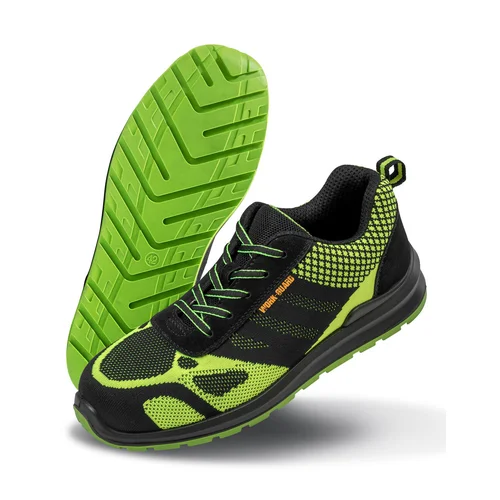 Darbo Result R458X pusbačiai, Neon Green/Black, 11 (45) image 1