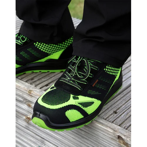Darbo Result R458X pusbačiai, Neon Green/Black, 11 (45) image 2