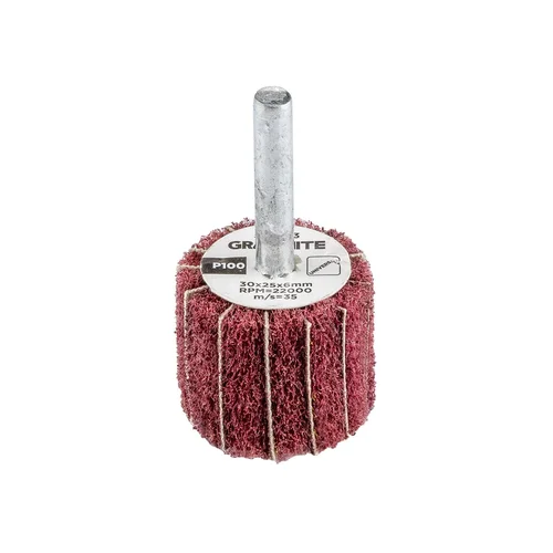 GRAPHITE Šlifavimo popierius 30 x 25 x 6 mm, P100 image 1