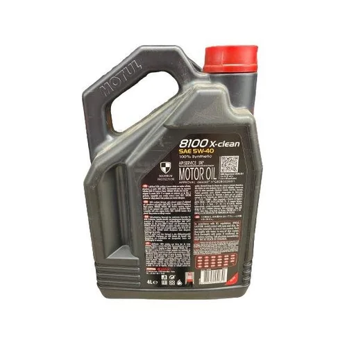 Automobilio variklio tepalas MOTUL X-CLEAN, 5W-40, 4 l image 2