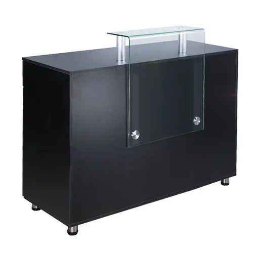 Beauty System BD-3307 juodas registratūros stalas image 1