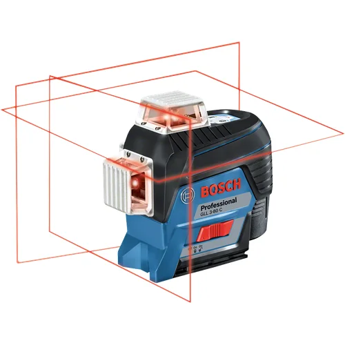 Bosch GLL 3-80 C Professional linijinis lazerinis nivelyras 0601063R01 image 1