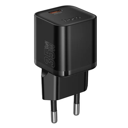 Hoco N66 35W GaN USB-C įkroviklis Juodas image 2