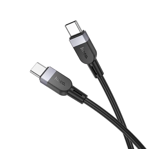 Hoco X109 USB-C į USB-C kabelis 60W 2,0 m Juoda image 2