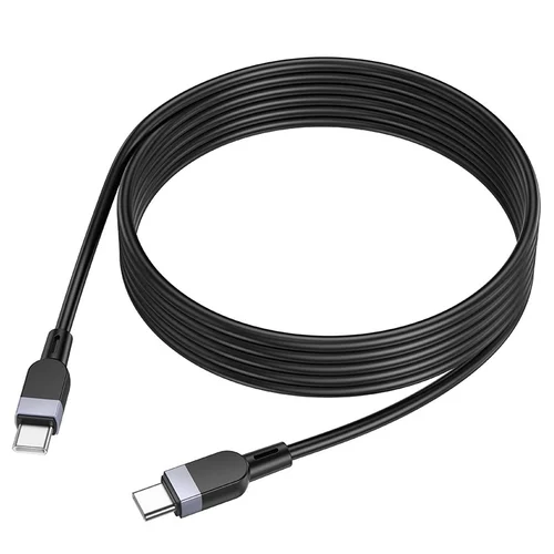 Hoco X109 USB-C į USB-C kabelis 60W 2,0 m Juoda image 3