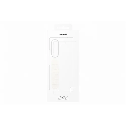 QF966CTEGWW Clear Grip Case Samsung Galaxy Fold7 Skaidrus image 3
