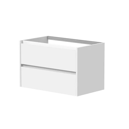 KAME CITY Spintelė po praustuvu BU/8-3DR/D02P3, 80 cm, balta matinė image 1