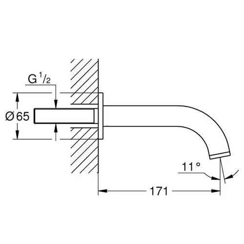 Grohe Atrio snapas 13139003 chromo spalvos image 2