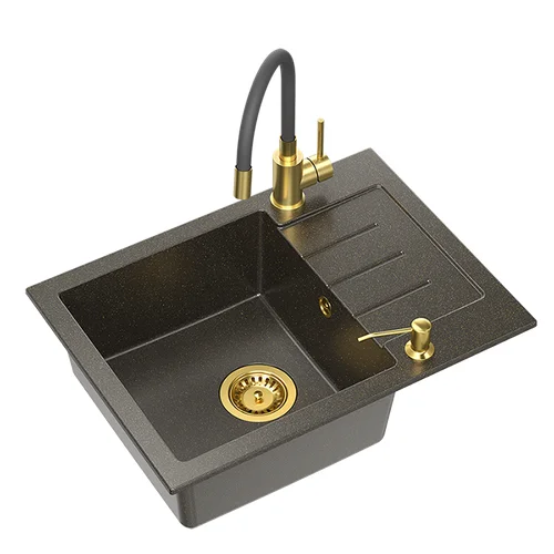 QUADRON Johnny 116 GraniteQ Art plautuvė (60x44x18,5) image 1