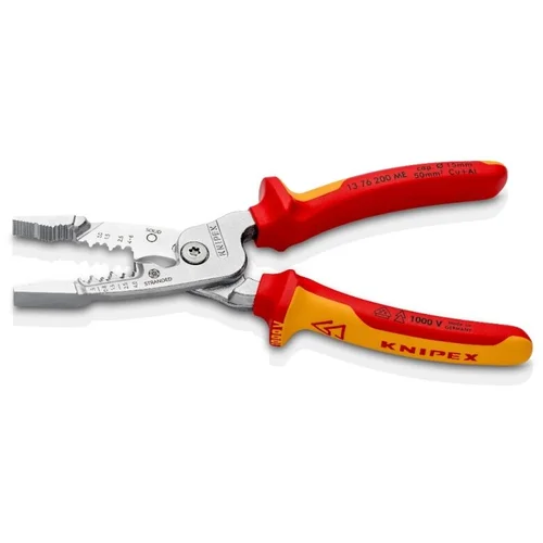 KNIPEX 1376200ME VDE replės 200 mm image 2