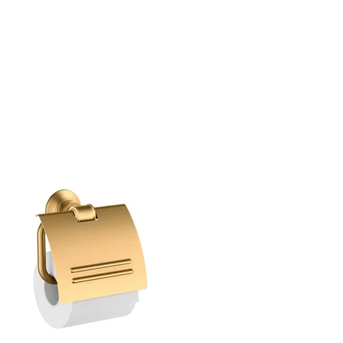 Hansgrohe AXOR Montreux 42036950 Sieninis tualetinio popieriaus laikiklis Brushed Brass image 1