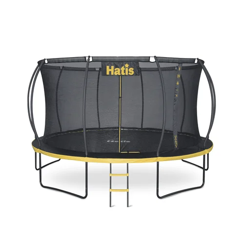 Batutas HATIS 4.25 m su vidiniu apsauginiu tinkleliu ir laipteliais image 1