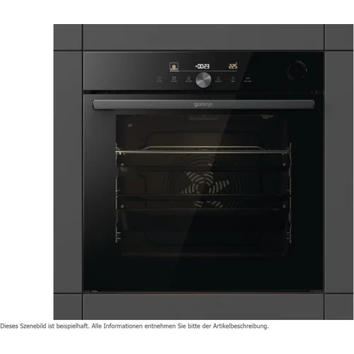 GORENJE BPS6737E04DBG įmontuojama orkaitė 77 l juoda image 3