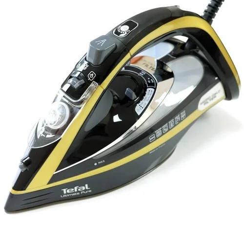 Tefal Ultimate Pure FV9865E0 lygintuvas, aukso/juodas image 1