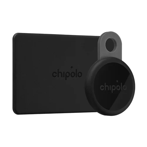 Chipolo CARD & LOOP Įkraunamas Bluetooth sekiklis iOS ir Android, Juoda image 3