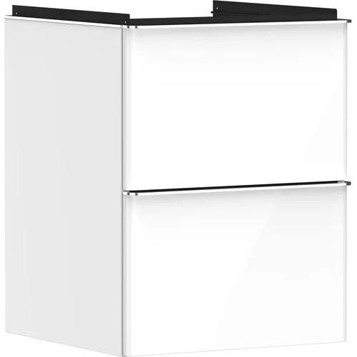 Hansgrohe Xelu Q 54019000 spintelės korpusas balta, rankenos apdaila chromas image 1