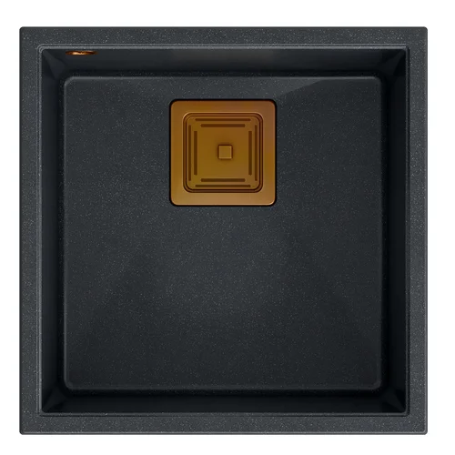 QUADRON DAVID 40 HQD4242U8-C1 420x420x225 Juoda/Vario plautuvė image 1