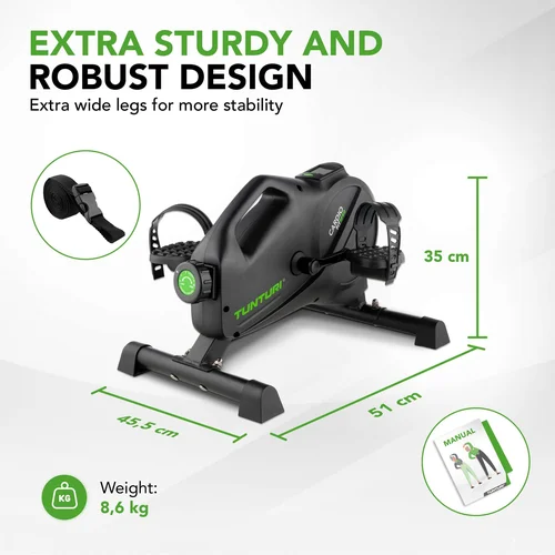 Tunturi Cardio Fit M40 23TCFM4000 Mini dviratis image 2