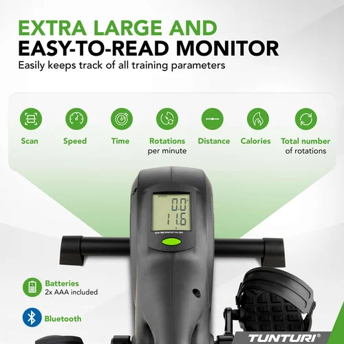 Tunturi Cardio Fit M40 23TCFM4000 Mini dviratis image 3