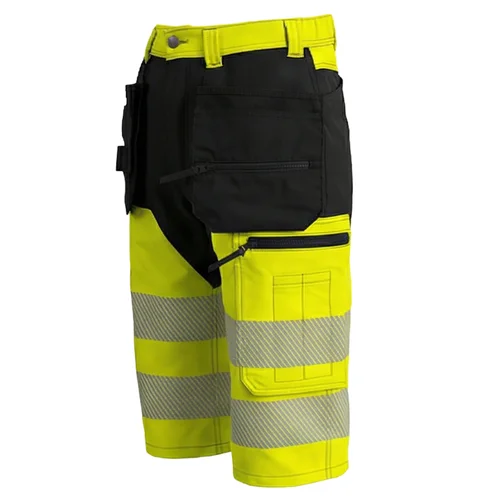 BoSafety MASHUP PLUS Hi-Vis Class 1 60 Geltona/Juoda image 3