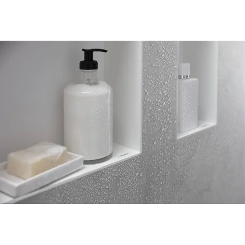 Hansgrohe XtraStoris 56061700 Sieninė niša 300x300x100 balta matinė image 2