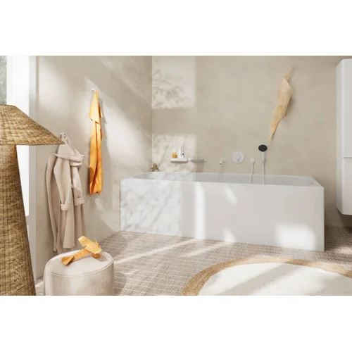 Hansgrohe FixFit S 26453700 Baltas matinis vandens išvadas image 2