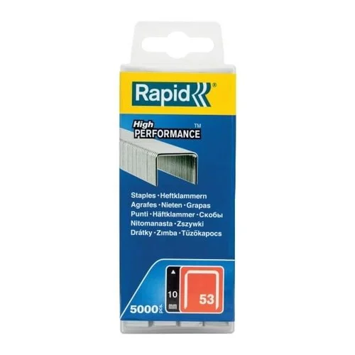 Rapid kabės (tipas 53) 10 mm, 5000 vnt. image 3