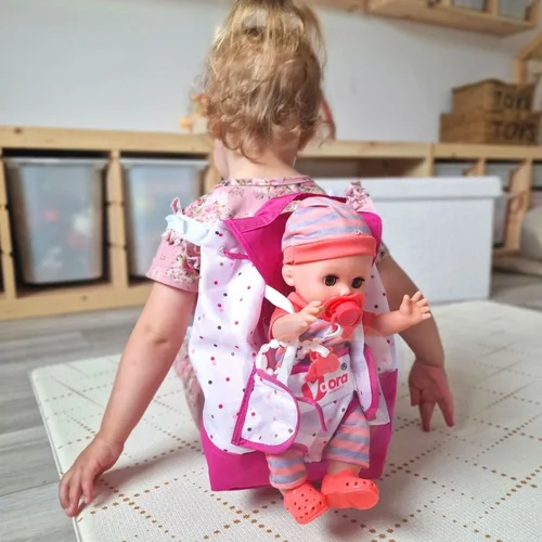 WOOPIE ROYAL Auklės rinkinys kūdikių lėlei 19 priedų image 2