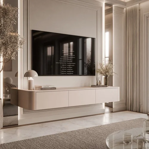TV spintelė SAGE180 180 cm, kašmyro, be rankenėlių image 3